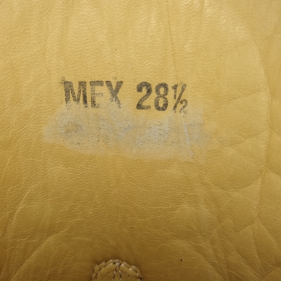 Handmade Cowboy boots french toe - Picture 6 of 10